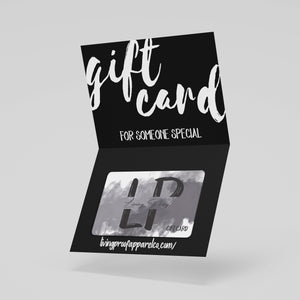 Living Proof Apparel Gift Card